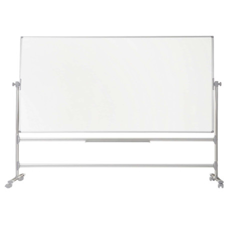 Lavagna magnetica girevole Earth - 90 x 120 cm - bianco - Bi-Office