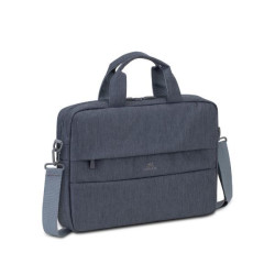 Rivacase Borsa per Notebook 14 grigio scuro con cerniere antifurto