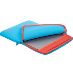 Rivacase Custodia Antishock per MacBook 13 Zip Verticale Blu
