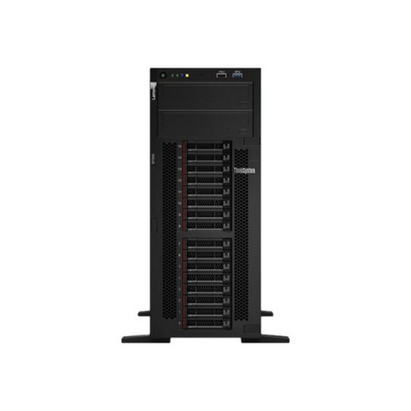 Lenovo ThinkSystem ST550 7X10 - Server - tower - 4U - a 2 vie - 1 x Xeon Silver 4210R / 2.4 GHz - RAM 32 GB - SAS - hot-swap 2.