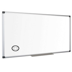 Lavagna magnetica Maya a quadretti - 90 x 120 cm - bianco - Bi-Office
