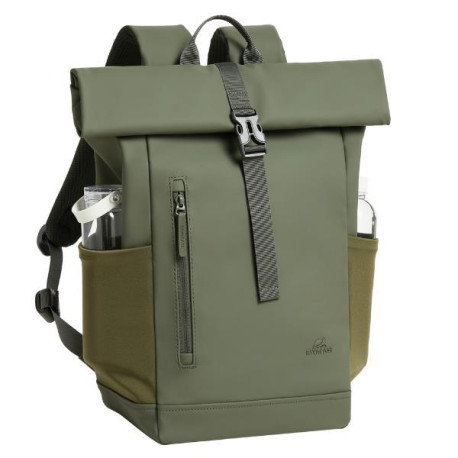 Rivacase ZAINO ROLL TOP EDEN ECO 1415 OLIVE GREEN