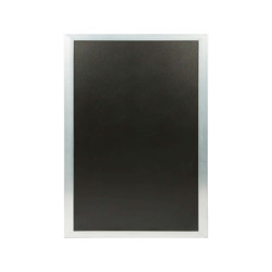 Lavagna Multiboard - 60 x 115 cm - cornice argento - Securit