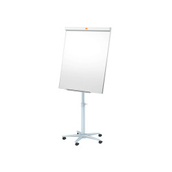 Lavagna portablocco Classic con ruote - 100 x 67,5 cm - bianco - Nobo