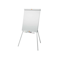 Lavagna portablocco Classic su treppiede - 100 x 67,5 cm - bianco - Nobo