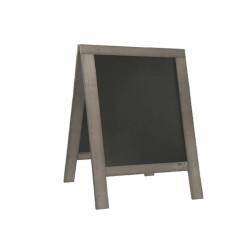 Lavagna Sandwich Nature - 131 x 72,7 x 72 cm - legno grigio - Securit