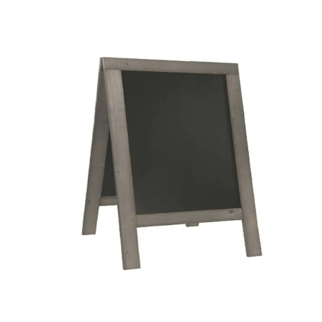 Lavagna Sandwich Nature - 131 x 72,7 x 72 cm - legno grigio - Securit