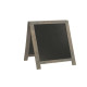 Lavagna Sandwich Nature - 85 x 54,5 x 44 cm - legno grigio - Securit