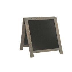Lavagna Sandwich Nature - 85 x 54,5 x 44 cm - legno grigio - Securit
