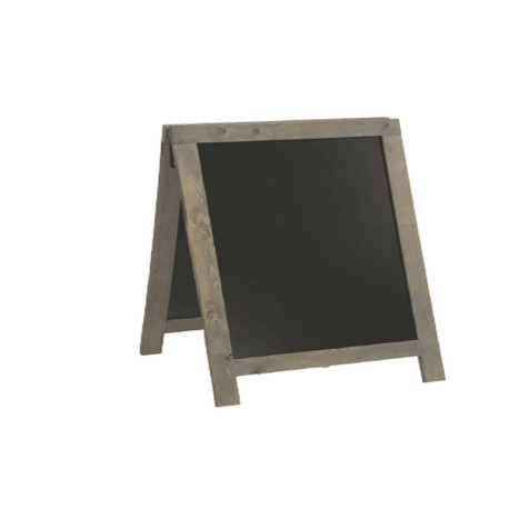 Lavagna Sandwich Nature - 85 x 54,5 x 44 cm - legno grigio - Securit