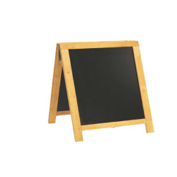 Lavagna Sandwich Nature - 85 x 54,5 x 44 cm - legno naturale - Securit