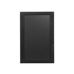 Lavagna Woody - cornice nera - 20 x 40 cm - Securit