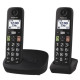 Panasonic CORDLESS TGU112EXB TASTI GRANDI DUO