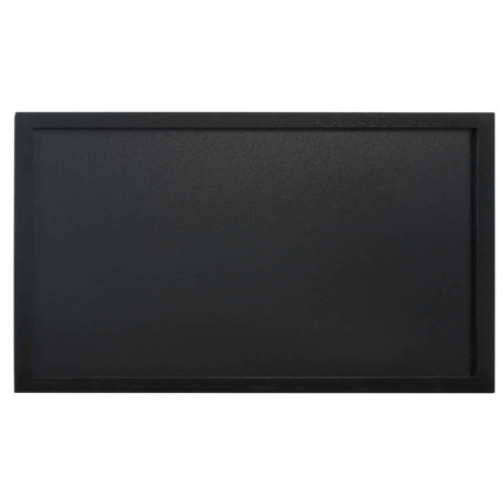 Lavagna Woody - cornice nera - 40 x 60 cm - Securit