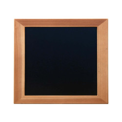 Lavagna Woody - teak - 20 x 24 cm - Securit