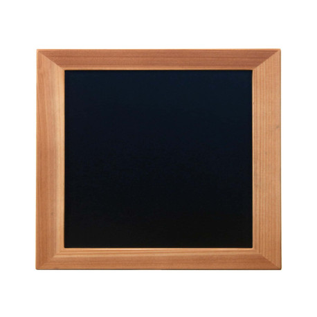 Lavagna Woody - teak - 20 x 24 cm - Securit