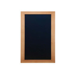 Lavagna Woody - teak - 20 x 40 cm - Securit