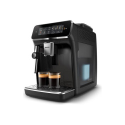 Philips 3300 series EP3321 - Macchina del caffè automatica con montalatte - 15 bar - nero laccato