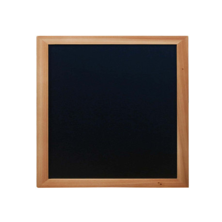 Lavagna Woody - teak - 30 x 40 cm - Securit