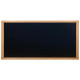 Lavagna Woody - teak - 60 x 80 cm - Securit