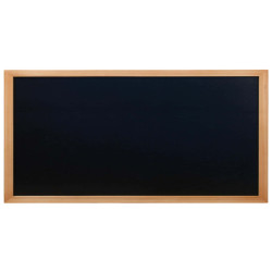 Lavagna Woody - teak - 60 x 80 cm - Securit