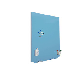Lavagne magnetiche senza bordi - 75 x 115 cm - azzurro - Cep
