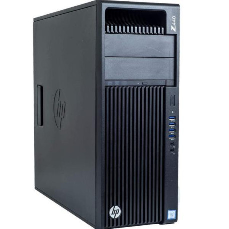 RICONDIZIONATO Workstation - HP Z440 Tower E5-1650 (6c) V2 32GB 512GB SSD Nvidia Quadro K4000 3GB Win 10 Pro MAR Rigenerato