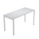 Scrivania Easy Plus - per smartworking - 140 x 60 x 72,5 cm - grigio