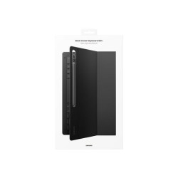 Samsung EF-DX910 - Custodia tastiera e carta (copertina libro) - Slim - Bluetooth, POGO pin - nero tastiera, nero custodia - pe