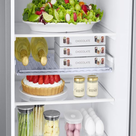 Samsung frigorifero, libera installazione, classe C, Inox - RB38C672CSAEF