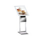 Leggio da pavimento Menu Board LEDMAG - cornice A3 retroilluminata a LED - altezza 110 cm - Tecnostyl