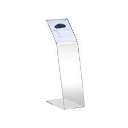 Leggio da terra - acrilico - A4 - altezza 108 cm - Tecnostyl