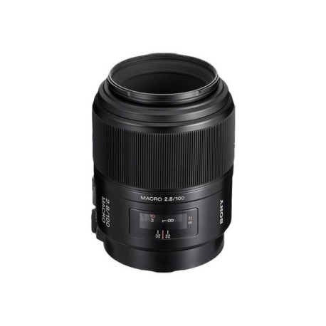 Sony SAL100M28 - Obiettivo macro - 100 mm - f/2.8 - Sony A-type - per a DSLR-A100, A200, A230, A300, A330, A350, A380, A500, A5