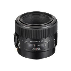 Sony SAL50M28 - Obiettivo macro - 50 mm - f/2.8 - Sony A-type - per a DSLR-A100, A200, A230, A300, A330, A350, A380, A500, A550