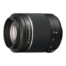Sony SAL552002 - Teleobiettivi zoom - 55 mm - 200 mm - f/4.0-5.6 DT SAM - Sony A-type - per a DSLR-A100, A200, A230, A300, A330
