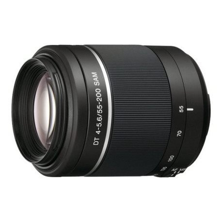 Sony SAL552002 - Teleobiettivi zoom - 55 mm - 200 mm - f/4.0-5.6 DT SAM - Sony A-type - per a DSLR-A100, A200, A230, A300, A330