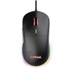 Trust MOUSE GAMING RGB ULTRA LEGGERO 55% PLASTICA RICICLATA GXT 925 REDEX II - NERO