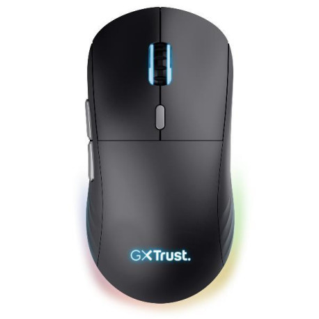 Trust MOUSE WIRELESS GAMING RICARICABILE RGB 10.000 DPI - 55% PLASTICA RICICLATA - GXT 926 REDEX II - NERO