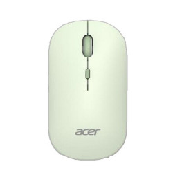 Acer AMR130, Ambidestro, RF senza fili + Bluetooth, 1600 DPI, Verde