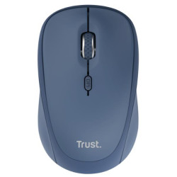 Trust YVI+ MOUSE WIRELESS (FINO A 3 DISPOSITIVI CONTEMPORANEAMENTE) SILENZIOSO - 75% PLASTICA RICICLATA - DURATA BATTERIA 12 ME
