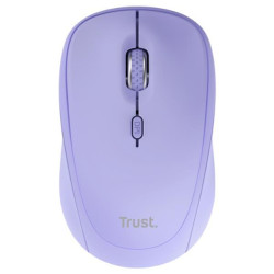 Trust YVI+ MOUSE WIRELESS (FINO A 3 DISPOSITIVI CONTEMPORANEAMENTE) SILENZIOSO - 75% PLASTICA RICICLATA - DURATA BATTERIA 12 ME