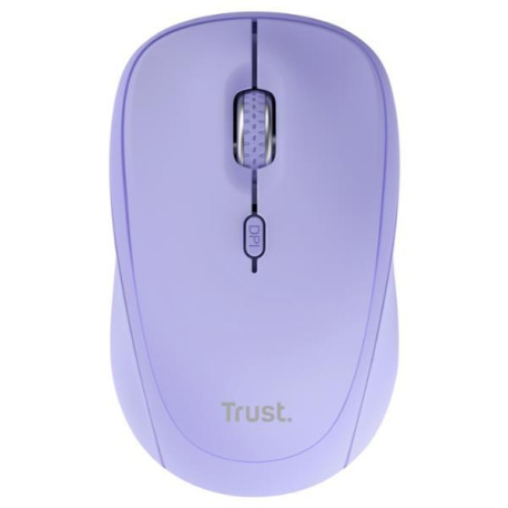 Trust YVI+ MOUSE WIRELESS (FINO A 3 DISPOSITIVI CONTEMPORANEAMENTE) SILENZIOSO - 75% PLASTICA RICICLATA - DURATA BATTERIA 12 ME