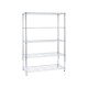 Libreria Archimede Light - 5 ripiani - acciaio cromato - 36x90x177 cm - Serena Group