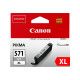 Canon CLI-571GY XL - 11 ml - Alta resa - grigio - originale - serbatoio inchiostro - per PIXMA MG7750, MG7751, MG7752, MG7753, 