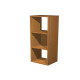 Libreria casellario Rainbow - 3 caselle - 35,9 x 29,2 x 103,9 cm - noce chiaro