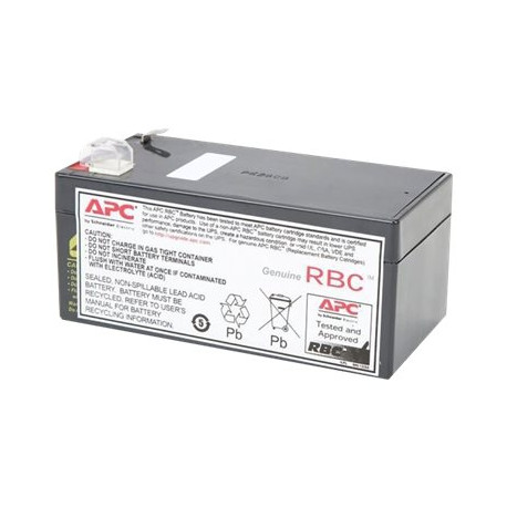 APC Replacement Battery Cartridge -35 - Batteria UPS - 1 batteria x - Piombo - nero - per P/N: BE325-CN, BE350D-LM, BE350G, BE3