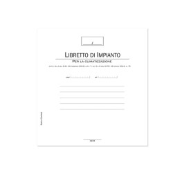 Libretto impianti climatizzazione - 44 pag - DU319300000 - Data Ufficio