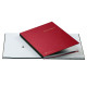 Libro firma - 14 intercalari - 24x34 cm - rosso - Fraschini