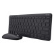 Tastiera e mouse Lyra - con ricevitore - wireless - Trust