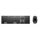 Combinazione di tastiera e mouse wireless ricaricabili multidispositivo HP 720